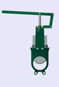 Ductile Iron Plate Valve Lever Operated
